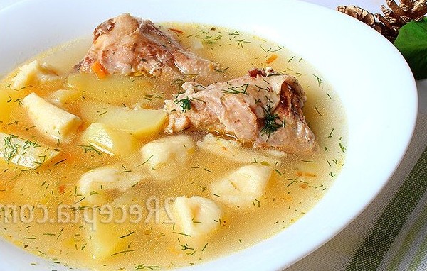 Куриный суп, пошаговый рецепт с фото